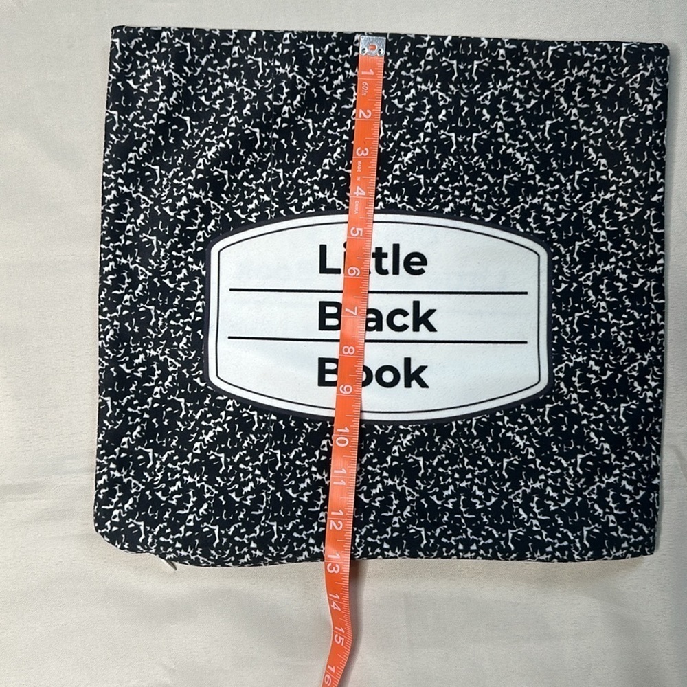 Bridal Pillow Grooms Little Black Book Pillow Cover - Picture 5 of 6